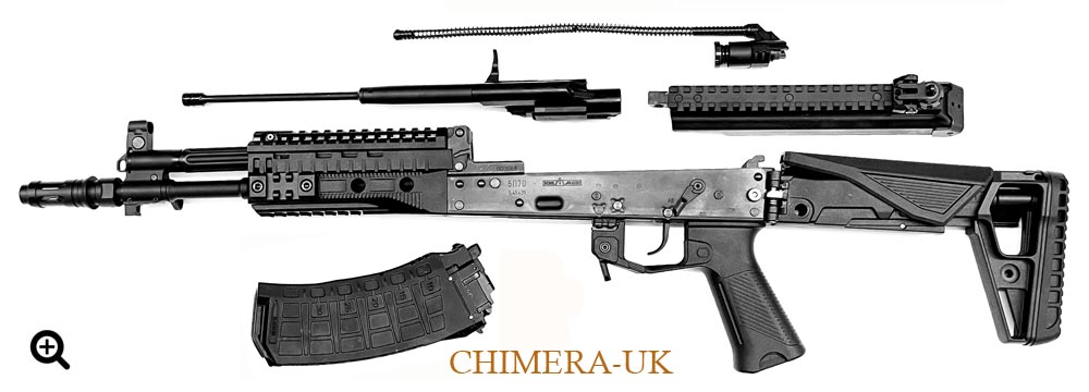 6mm Yunker-5 AK-12K airsoft rifle