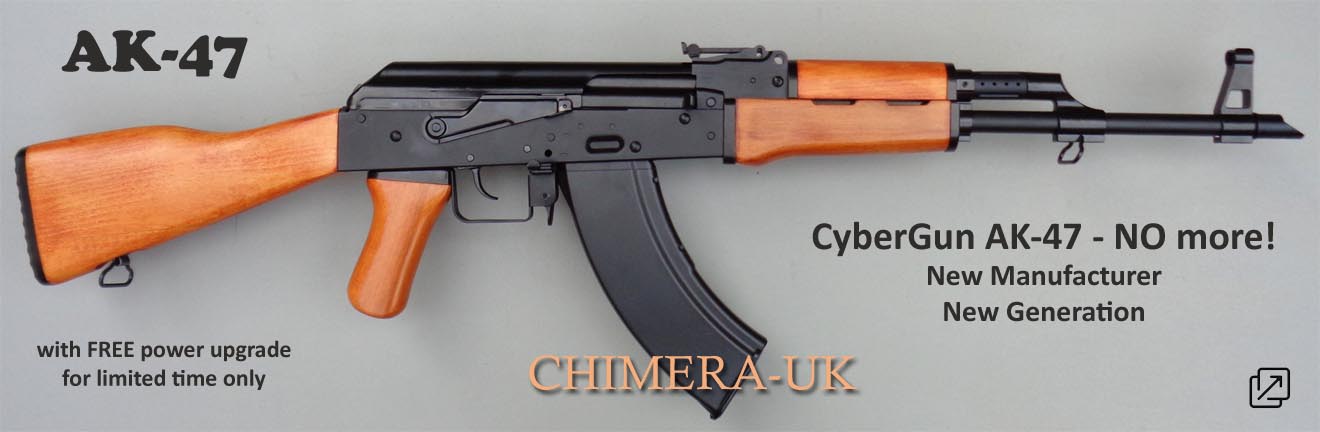 New generation AK47 Cybergun Co2 air rifle
